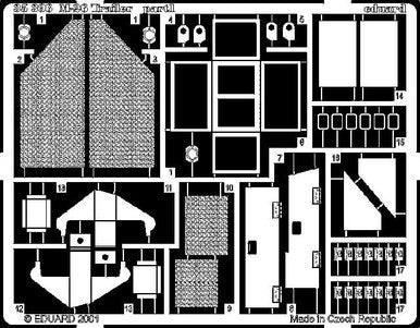 Eduard 35396 1/35 Trailer for TAM Photo Etch Detail Set