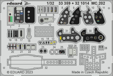 Eduard 321014 1/32 MC.202 321014