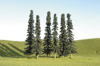 Bachmann 32103 Scenescapes 3"-4" Conifer Trees (9/pk)