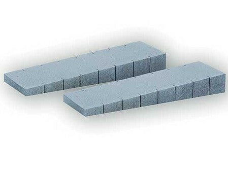 Noch 66015 HO Scale Hard-Foam Train Station Platform Straight End Ramps