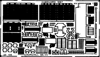 Eduard 35135 1/35 Churchill Mk. VII for TAM