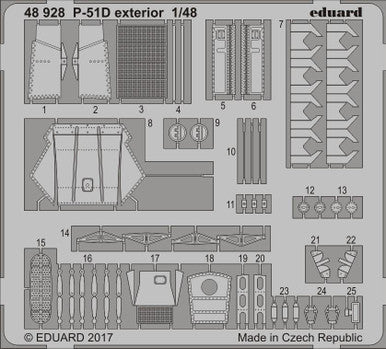 Eduard 48928 1/48 P-51D Exterior for Meng
