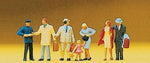Preiser 10029 HO Scale Passengers Departing