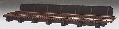 Atlas Model Railroad 882 HO Scale Through Plate-Girder Bridge w/Code 100 Track Add-On -- Kit - Single Track, Bridge: 8" 20.3cm, Track: 9" 22.9cm