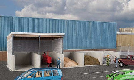 Walthers Cornerstone 933-4139 HO Scale Bulk Material Storage -- Kit