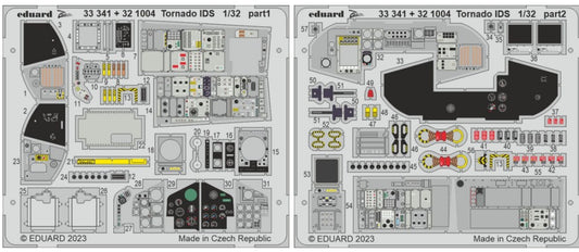 Eduard 33341 1/32 Aircraft- Tornado IDS for ITA (Painted)