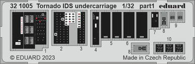 Eduard 321005 1/32 Tornado IDS Undercarriage for Italeri