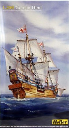 Heller 80829 1/200 Golden Hind Sailing Ship