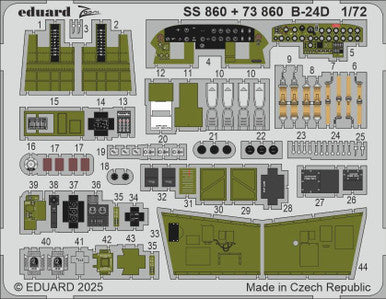 Eduard SS860 1/72 B-24D Zoom Set for AIRFIX