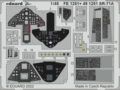Eduard FE1251 1/48 SR-71A 1/48