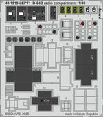 Eduard 491519 1/48 B-24D Radio Compartment Photo Etched Set for HOBBY