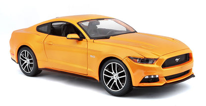 Maisto 31197MOR 1/18 2015 Ford Mustang, Metallic Orange