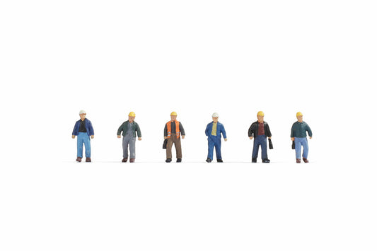 Noch 15057 HO Scale Construction Workers Figure Set