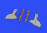 Eduard 648589 1/48 Spitfire Mk. I Undercarriage Legs for EDU (Bronze &