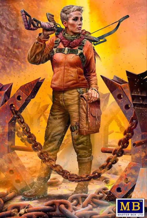 Master Box Models 35214 1/35 Desert Battle: Long Distance Raid Skull Clan New Le