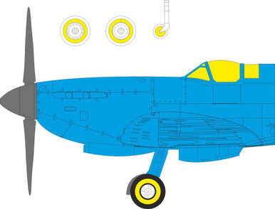 Eduard EX1159 1/48 Spitfire Mk.IXe MASK for AIRFIX