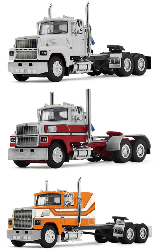 DCP 60-2175 1/64 Ford LTL 9000 Trio Set Diecast Trucks
