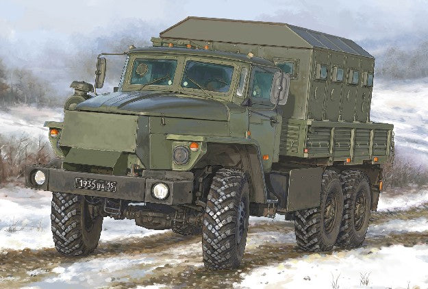 Trumpeter Scale Models 1071 1/35 Russian URAL 4320 CHZ Armored Personnel Carrier