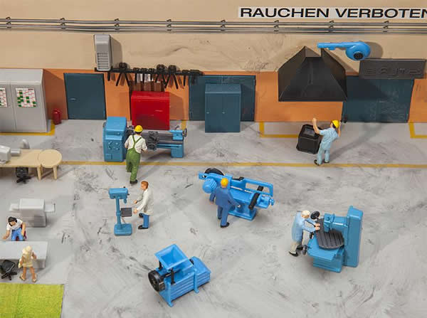 Faller 180456 HO Scale Locksmith's Workshop Interior Equipment - Kit