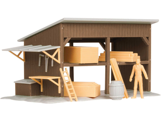 Lionel 6-81629 O Gauge Lumber Shed Kit
