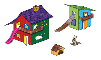 Woodland Scenics SP4243 All Scale Playhouse Kit