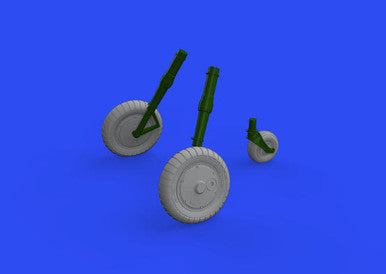 Eduard 632183 1/32 Brassin Bf 109G-4 Wheels for Revell