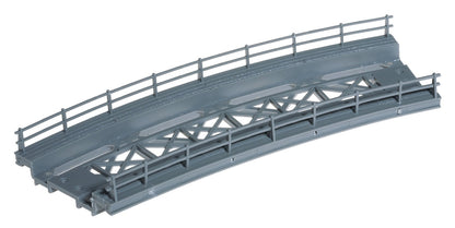 Noch 21350 HO Scale Curved Steel Bridge Base, 18 cm