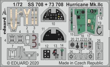Eduard SS708 1/72 Hurricane Mk.IIc for Arma