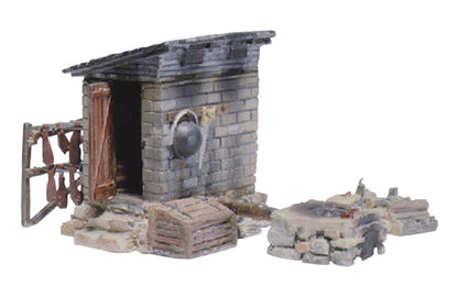Woodland Scenics D213 All Scale Smokehouse HO Scale Kit