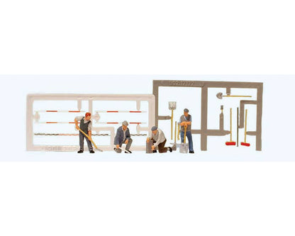 Preiser 10780 HO Scale Field Jurors pkg(4)