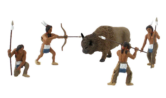 Woodland Scenics SP4444 All Scale Native American Hunt Scene Setters