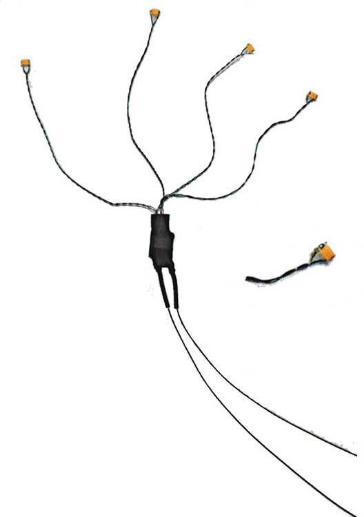 Evans Designs U4C0 All Scale Chip Circuit with 4 SMD LEDs -- 7-19V AC/DC