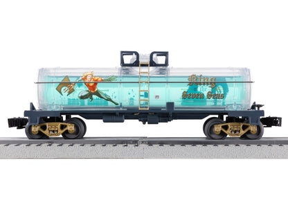 Lionel 6-2428280 O Gauge Aquaman Seven Seas Tank Car
