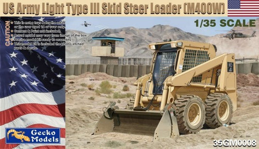 Gecko Models 350008 1/35 US Army M400W Light Type III Skid Steer Loader