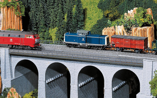 Faller 120477 HO Scale Straight Cut Stone Viaduct Top Section