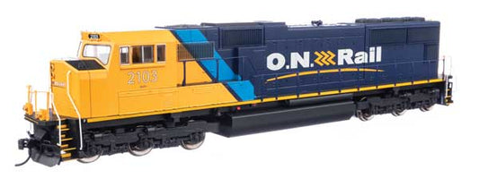 Walthers Mainline 910-21014 HO Scale EMD SD75I ESU Sound DCC Ontario Northland #2103