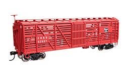Walthers Mainline 910-41452 HO 40' Wood Stock Car - CB&Q #52537
