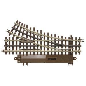 Atlas O 6076 O Scale 21st Century Track System(TM) Nickel Silver Rail w/Brown Ties - 3-Rail -- O36 Right Hand Remote Custom Supreme Switch