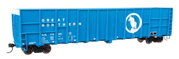 Walthers Mainline 6116 HO Scale 61' Wood Chip Gondola - Ready To Run -- Great No