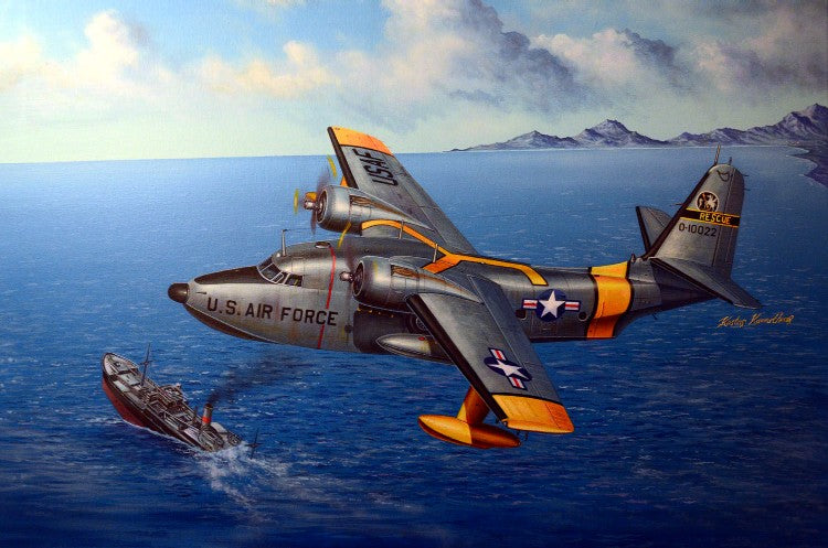 Trumpeter Scale Models 2821 1/48 HU16A Albatross USAF Amphibian Aircraft