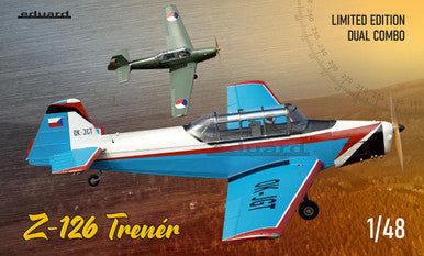 Eduard 11156 1/48 Zlin Z126 Trener Two-Seater Trainer Aircraft Dual