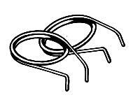 Kadee 621 HO Scale Torsion Spring -- For 30-Series Couplers pkg(12)