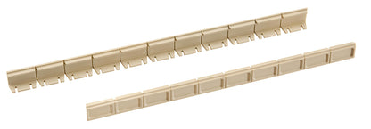 Faller 120205 HO Scale Flexible Platform Edges, 1440 mm Kit