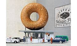 Walthers Cornerstone 933-3835 N Hole-In-One Donut Shop Kit