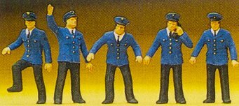 Preiser 10012 HO Scale Railroad Personnel Station Personnel #2