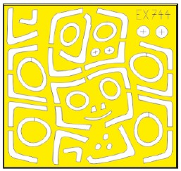 Eduard EX744 1/48 Mask Aircraft- Su30SM TFace for KTY