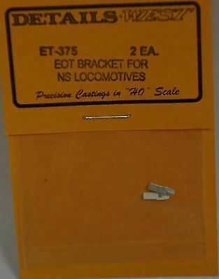 Details West 375 HO Scale End-of-Train (EOT) Device Bracket Locos Norfolk (2)