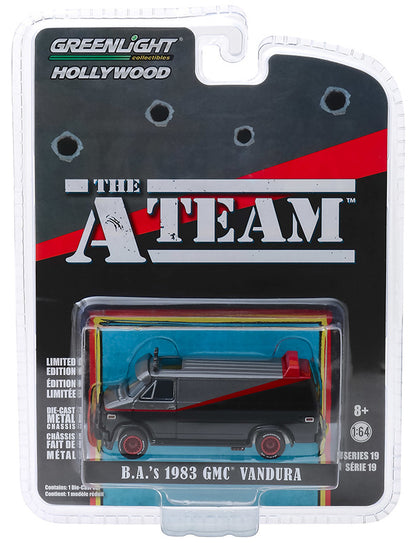 Greenlight 44790-B 1/64 B.A.'s 1983 GMC Vandura A-Team