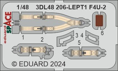 Eduard 3DL48206 1/48 SPACE SPACE for HOBBY BOSS