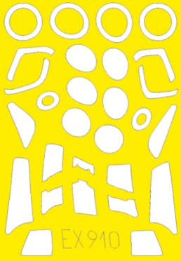 Eduard EX910 1/48 Mask Aircraft- Mi4 for TSM